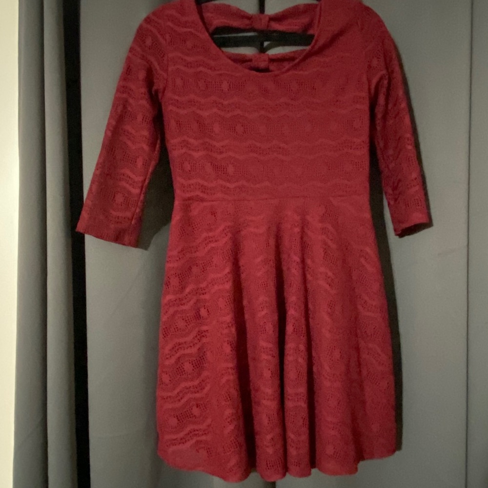 Red dress